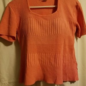 An Orange Sweater